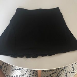 Black golf/tennis skirt